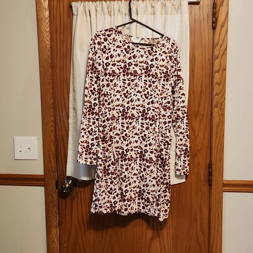 Catherine Malandrino Size Medium print Dress with pockets